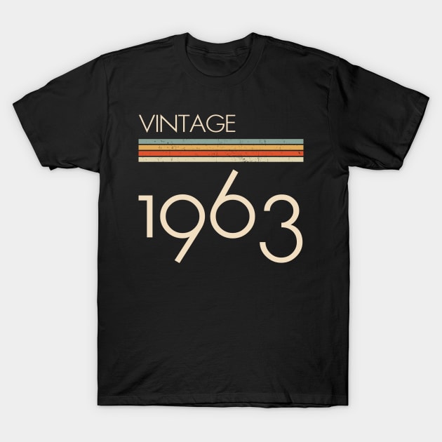Vintage Classic 1963 T-Shirt by adalynncpowell